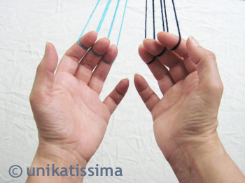 unikatissima Fingerloop Kumihimo Cord